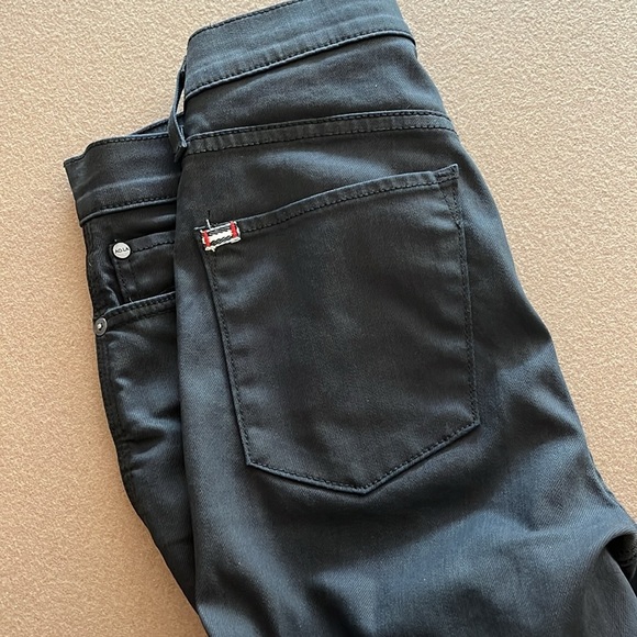 AO.LA by Alice+Olivia Good Highrise Skinny Front Slit Jeans -Cosmos - Size 27 - Picture 11 of 12